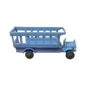 Marx Disneyland Playset Double-Decker Bus Vintage Omnibus BOTTOM PART ONLY